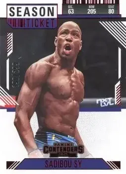 2025 Panini Contenders PFL feature card