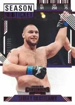 2025 Panini Contenders PFL feature card