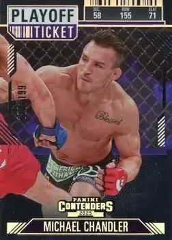 2025 Panini Contenders PFL feature card