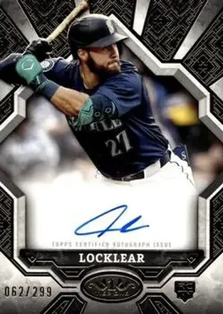 2025 Topps Tier One - Break Out Autographs #BOA-TL - Tyler Locklear - Seattle Mariners