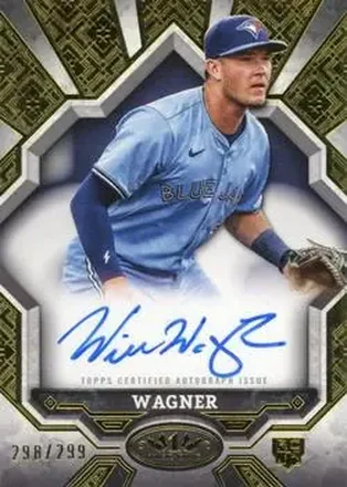 2025 Topps Tier One - Break Out Autographs #BOA-WWA - Will Wagner - Toronto Blue Jays