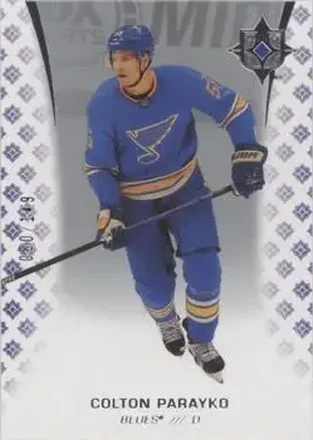 2020-21 Upper Deck Ultimate Collection #1 - Colton Parayko - St. Louis Blues