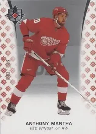 2020-21 Upper Deck Ultimate Collection #3 - Anthony Mantha - Detroit Red Wings