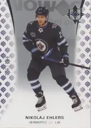 2020-21 Upper Deck Ultimate Collection #7 - Nikolaj Ehlers - Winnipeg Jets