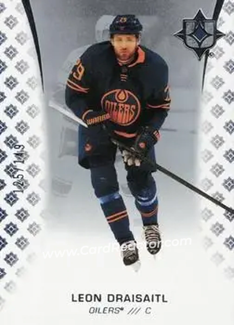 2020-21 Upper Deck Ultimate Collection #10 - Leon Draisaitl - Edmonton Oilers - Front