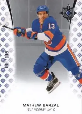 2020-21 Upper Deck Ultimate Collection #24 - Mathew Barzal - New York Islanders