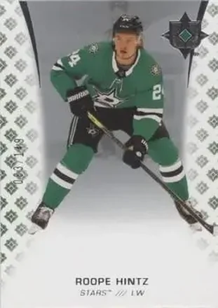 2020-21 Upper Deck Ultimate Collection #29 - Roope Hintz - Dallas Stars