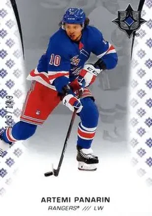 2020-21 Upper Deck Ultimate Collection #38 - Artemi Panarin - New York Rangers