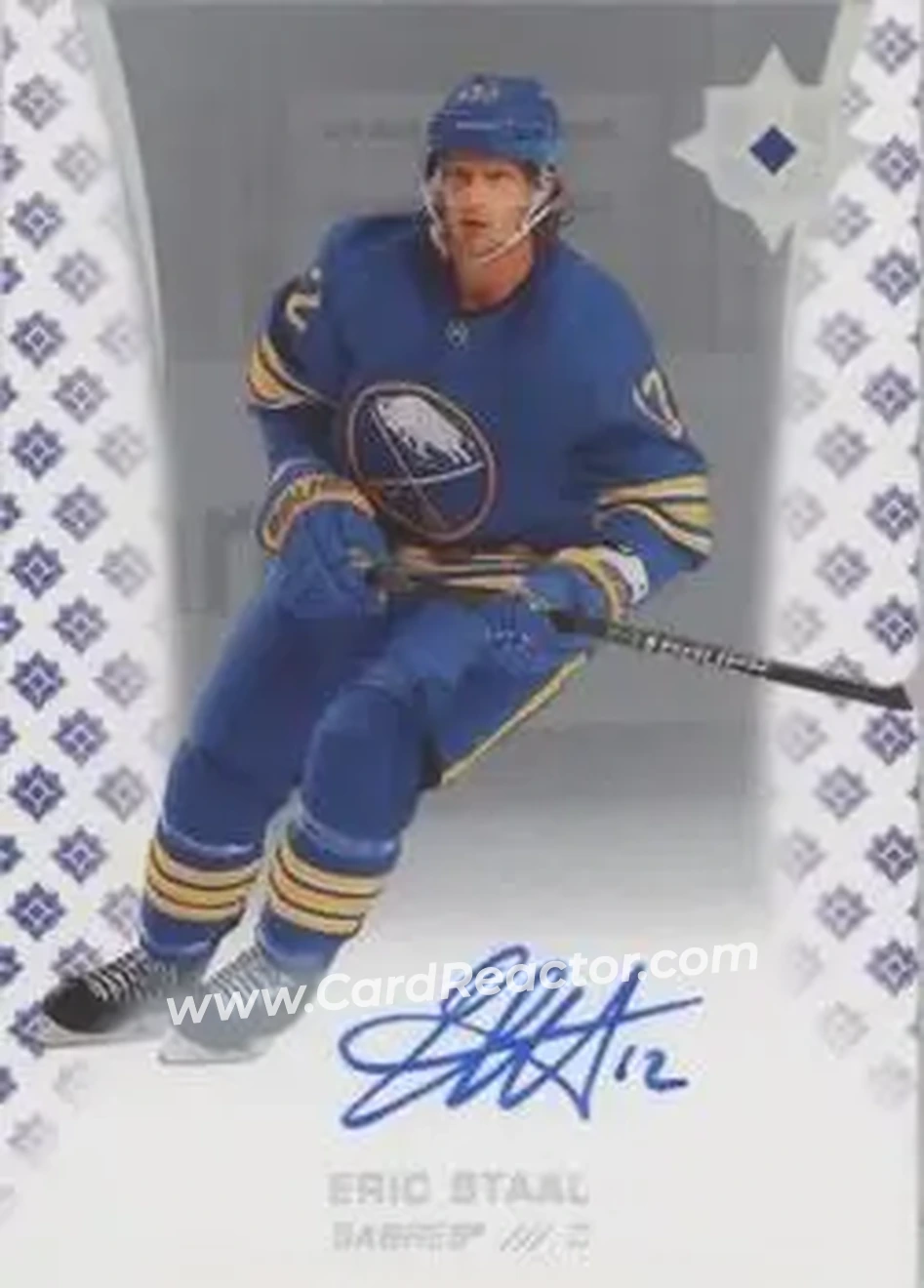 2020-21 Upper Deck Ultimate Collection - Autographs #18 - Eric Staal - Buffalo Sabres - Front