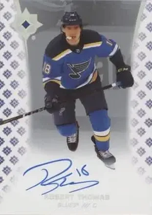 2020-21 Upper Deck Ultimate Collection - Autographs #42 - Robert Thomas - St. Louis Blues