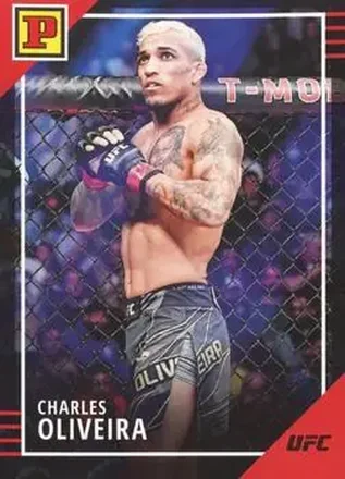 2022 Panini UFC Debut Edition - Red #75 - Charles Oliveira