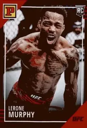 2022 Panini UFC Debut Edition - Red #100 - Lerone Murphy