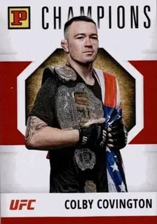 2022 Panini UFC Debut Edition - Red #103 - Colby Covington