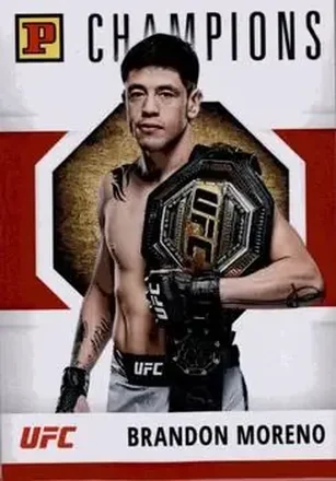 2022 Panini UFC Debut Edition - Red #114 - Brandon Moreno