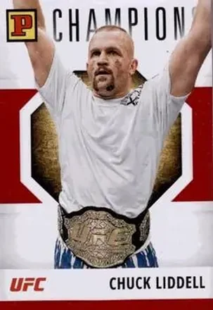 2022 Panini UFC Debut Edition - Red #119 - Chuck Liddell