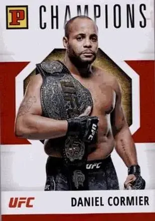 2022 Panini UFC Debut Edition - Red #140 - Daniel Cormier