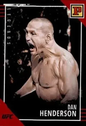 2022 Panini UFC Debut Edition - Red #144 - Dan Henderson
