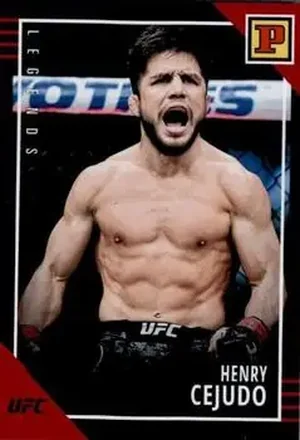 2022 Panini UFC Debut Edition - Red #147 - Henry Cejudo