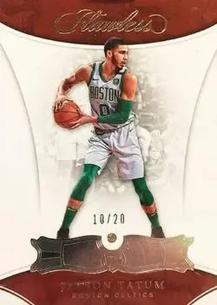 2017-18 Panini Flawless #78 - Jayson Tatum - Boston Celtics
