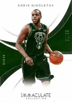 2017-18 Panini Immaculate Collection #6 - Khris Middleton - Milwaukee Bucks