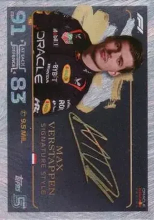 2024 Topps Turbo Attax F1 #15b - Max Verstappen - Oracle Red Bull Racing