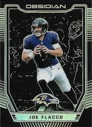 2018 Panini Obsidian #39 - Joe Flacco - Baltimore Ravens