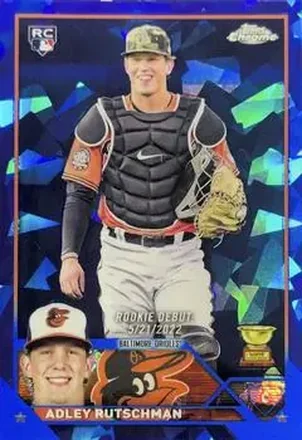 2023 Topps Chrome Update Sapphire Edition #USCS275 - Adley Rutschman - Baltimore Orioles