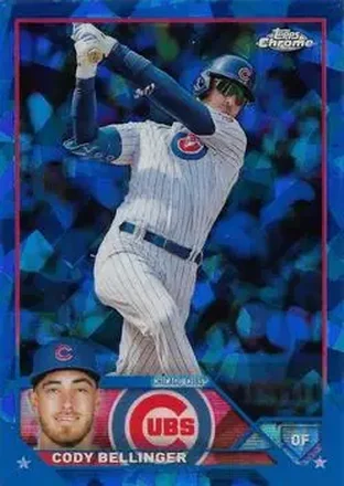 2023 Topps Chrome Update Sapphire Edition #USCS300 - Cody Bellinger - Chicago Cubs