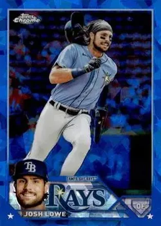 2023 Topps Chrome Update Sapphire Edition #USCS303 - Josh Lowe - Tampa Bay Rays