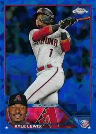 2023 Topps Chrome Update Sapphire Edition #USCS307 - Kyle Lewis - Arizona Diamondbacks