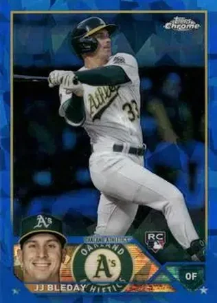 2023 Topps Chrome Update Sapphire Edition #USCS330 - JJ Bleday - Oakland Athletics