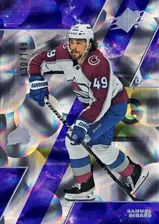 2023-24 SPx - Parallax Purple #80 - Samuel Girard - Colorado Avalanche