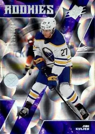 2023-24 SPx - Parallax Purple #119 - Jiri Kulich - Buffalo Sabres