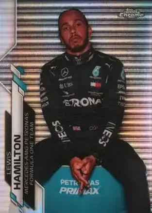 2020 Topps Chrome Formula 1 #1b - Lewis Hamilton - Mercedes-AMG Petronas F1