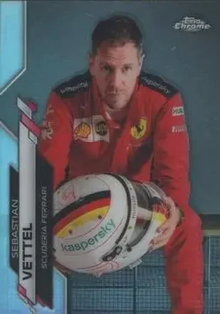 2020 Topps Chrome Formula 1 #3b - Sebastian Vettel - Scuderia Ferrari