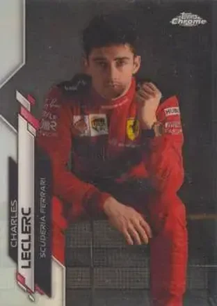 2020 Topps Chrome Formula 1 #4b - Charles Leclerc - Scuderia Ferrari