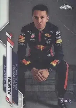 2020 Topps Chrome Formula 1 feature card