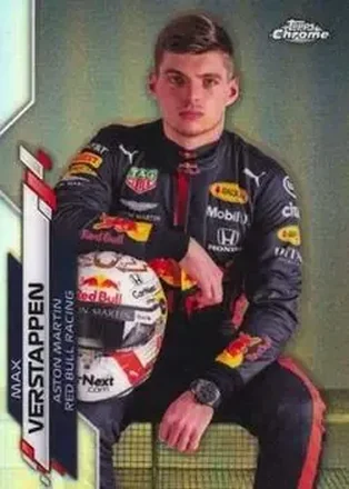 2020 Topps Chrome Formula 1 #6b - Max Verstappen - Red Bull Racing
