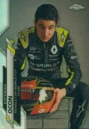 2020 Topps Chrome Formula 1 #10b - Esteban Ocon - Renault DP World F1
