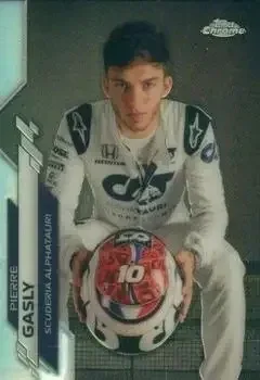 2020 Topps Chrome Formula 1 feature card