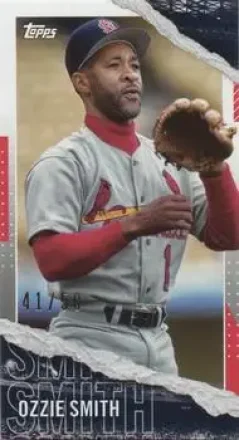 2020 Topps Rip - Mini Cards #M-34 - Ozzie Smith - St. Louis Cardinals
