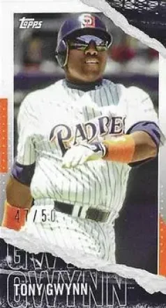 2020 Topps Rip - Mini Cards #M-39 - Tony Gwynn - San Diego Padres