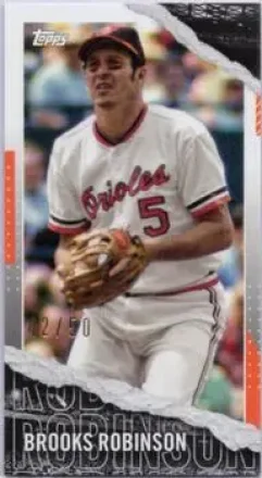 2020 Topps Rip - Mini Cards #M-66 - Brooks Robinson - Baltimore Orioles