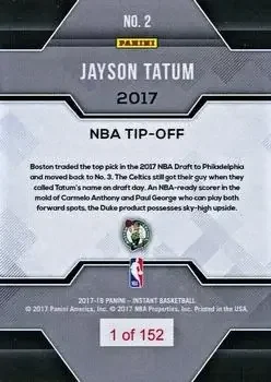 Back of Jayson Tatum