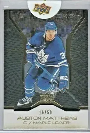 2019-20 Upper Deck Buybacks - Gold #8 - Auston Matthews - Toronto Maple Leafs