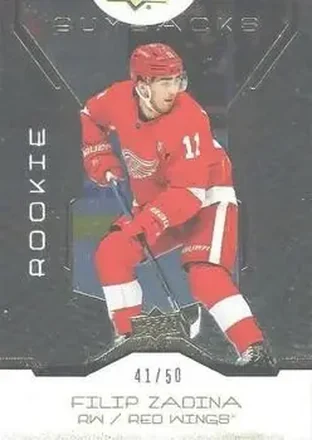 2019-20 Upper Deck Buybacks - Gold #41 - Filip Zadina - Detroit Red Wings