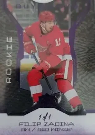 2019-20 Upper Deck Buybacks - Purple #41 - Filip Zadina - Detroit Red Wings