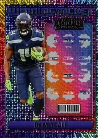 2024 Panini Contenders - Winning Ticket #17 - DK Metcalf - Seattle Seahawks