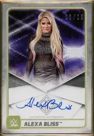 2020 Topps WWE Transcendent - Roster Autographs #A-AX - Alexa Bliss