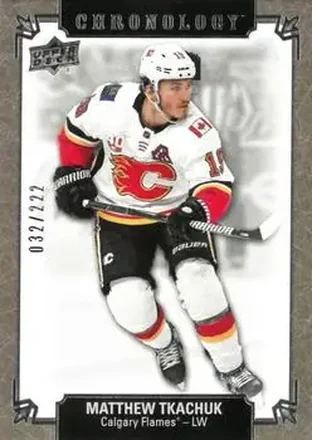 2019-20 Upper Deck Chronology #112 - Matthew Tkachuk - Calgary Flames